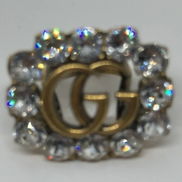 Gucci ring crystals authentic 100% Ring - Picture 3 of 7